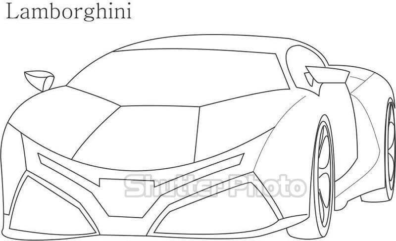 How to Draw Lamborghini Aventador Vẽ xe con của các đại gia hàng đầu thế  giới  YouTube