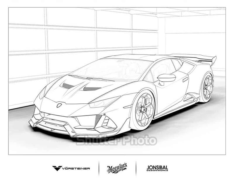 Lộ thiết kế của Lamborghini SCV12 qua hình ảnh bằng sáng chế bị rò rỉ