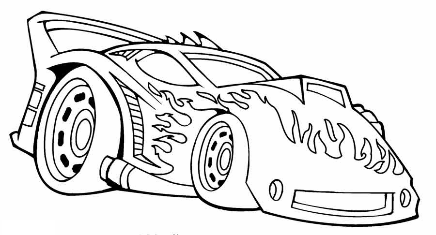 Những mẫu tranh tô màu siêu xe cực “ngầu” dành cho bé tập tô Update 12/2023