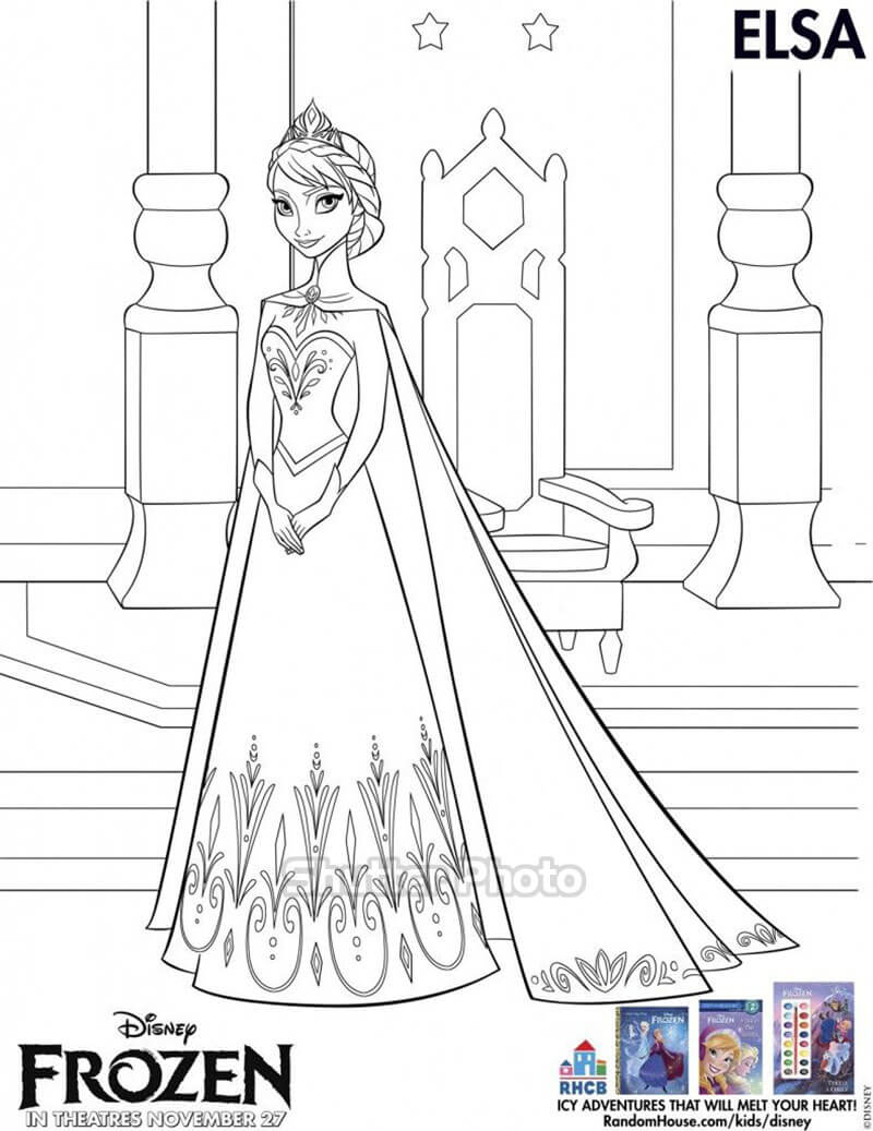 132 Tranh tô màu công chúa Disney xinh đẹp dễ tải dễ in Update 2022 17