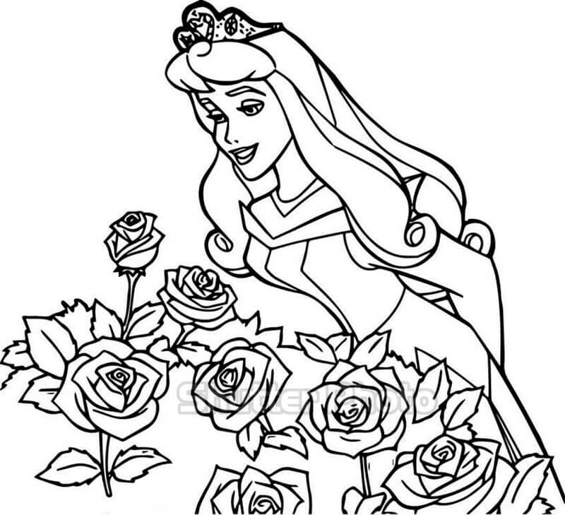 132 Tranh tô màu công chúa Disney xinh đẹp dễ tải dễ in Update 2022 3