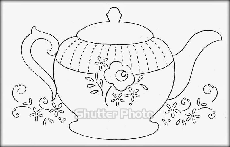 80+ Tranh tô màu ấm trà siêu cute dễ tải dễ in Update 2023