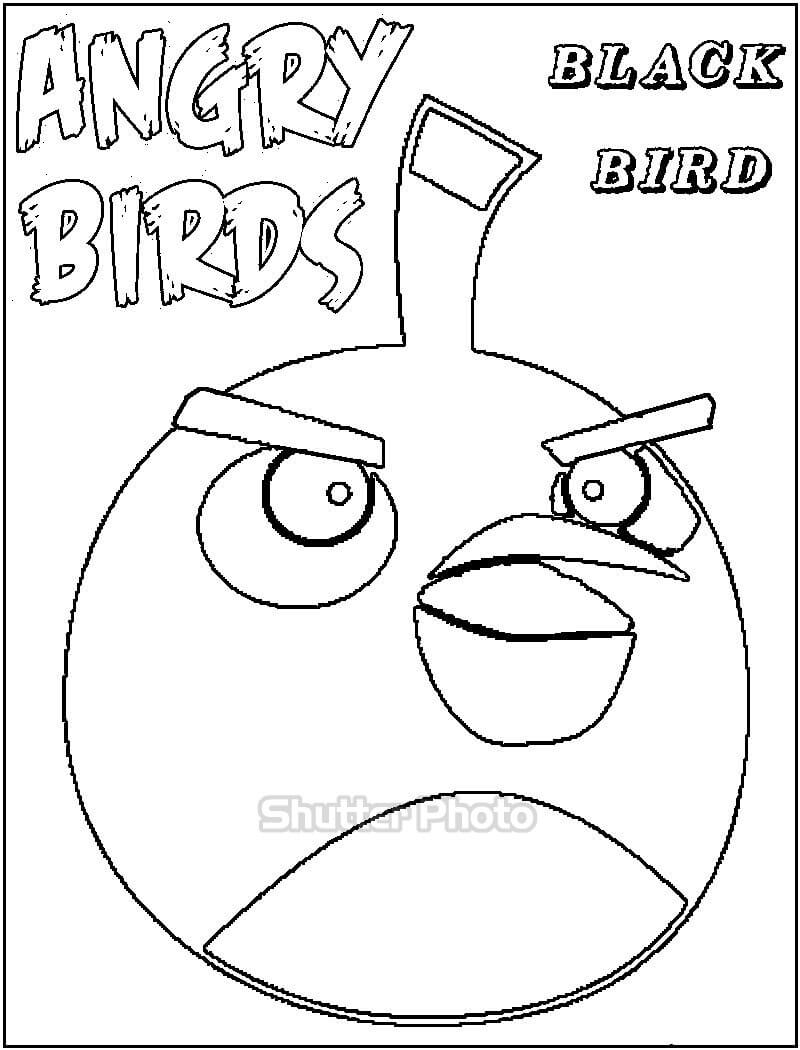 Những bức tranh tô màu Angry Birds “ngầu” nhất cho bé tập tô Update 11/2023