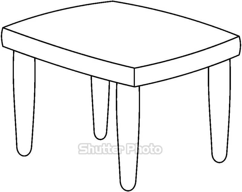 Hướng dẫn cách vẽ cái bàn đơn giản với 9 bước cơ bản  thcsbevandaneduvn