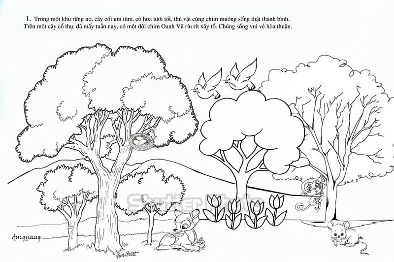Top Hơn 61 Về Hình Vẽ Rừng Cây Mới Nhất - Du Học Akina