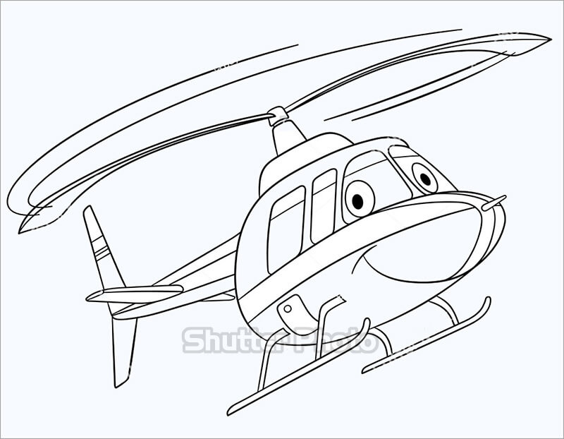 161+ Tranh tô màu máy bay trực thăng đẹp nhất dễ tải dễ in Update 2022