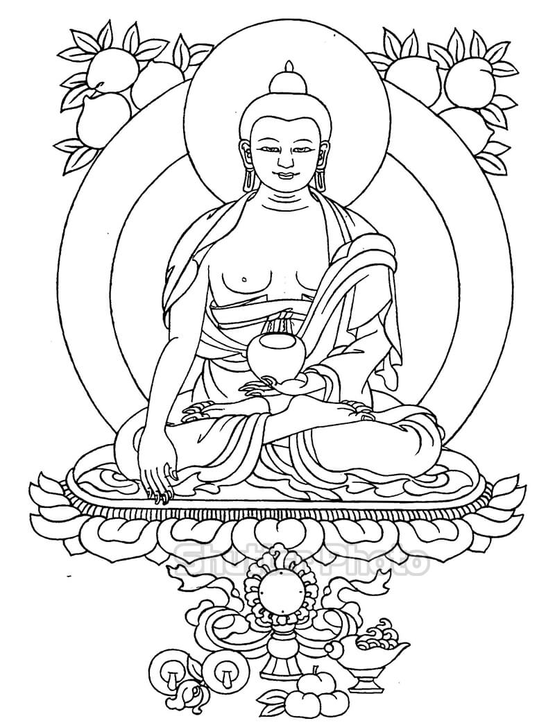 Top Với Hơn 52 Về Hình Vẽ Phật Đẹp Hay Nhất - Trieuson5