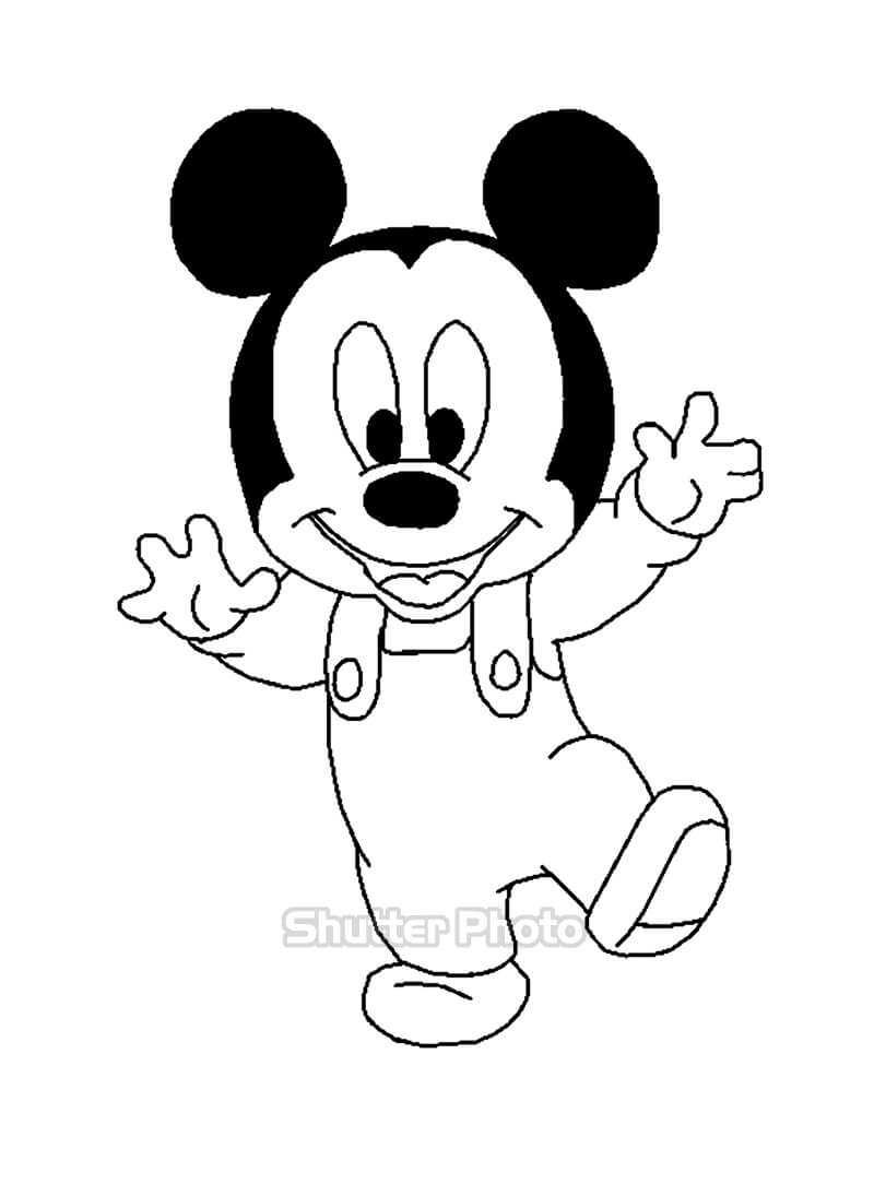 Hướng dẫn vẽ chuột Mickey theo từng bước  YeuTreNet