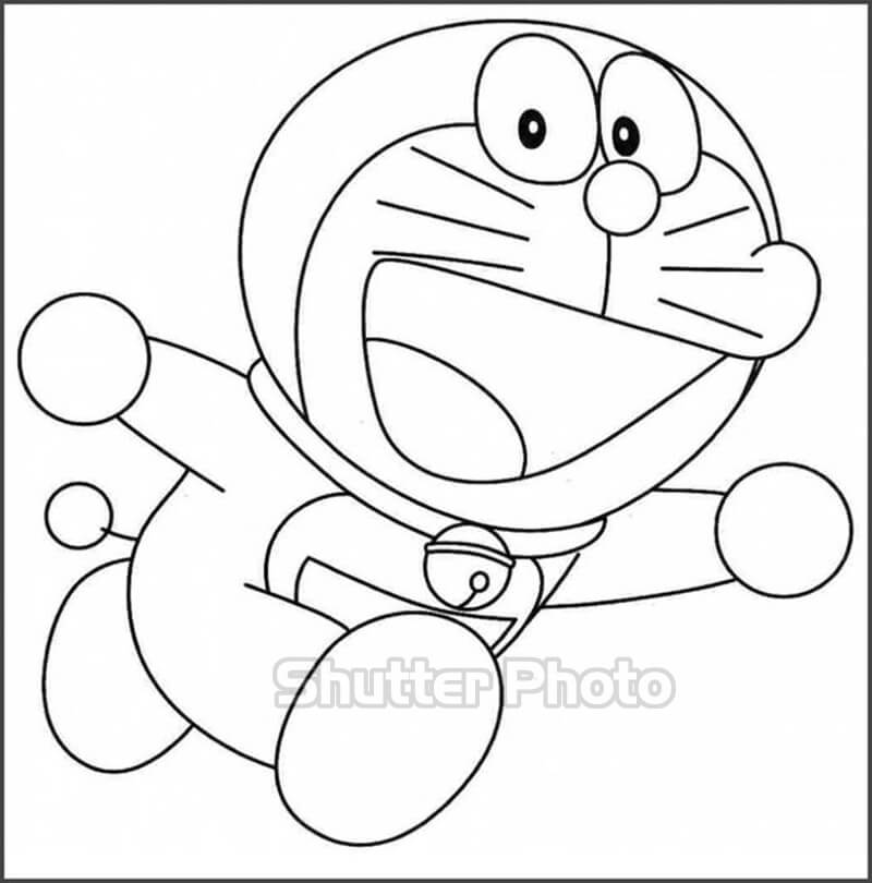 199 Hình vẽ Doraemon Cute Đáng Yêu Siêu Cấp Đơn Giản