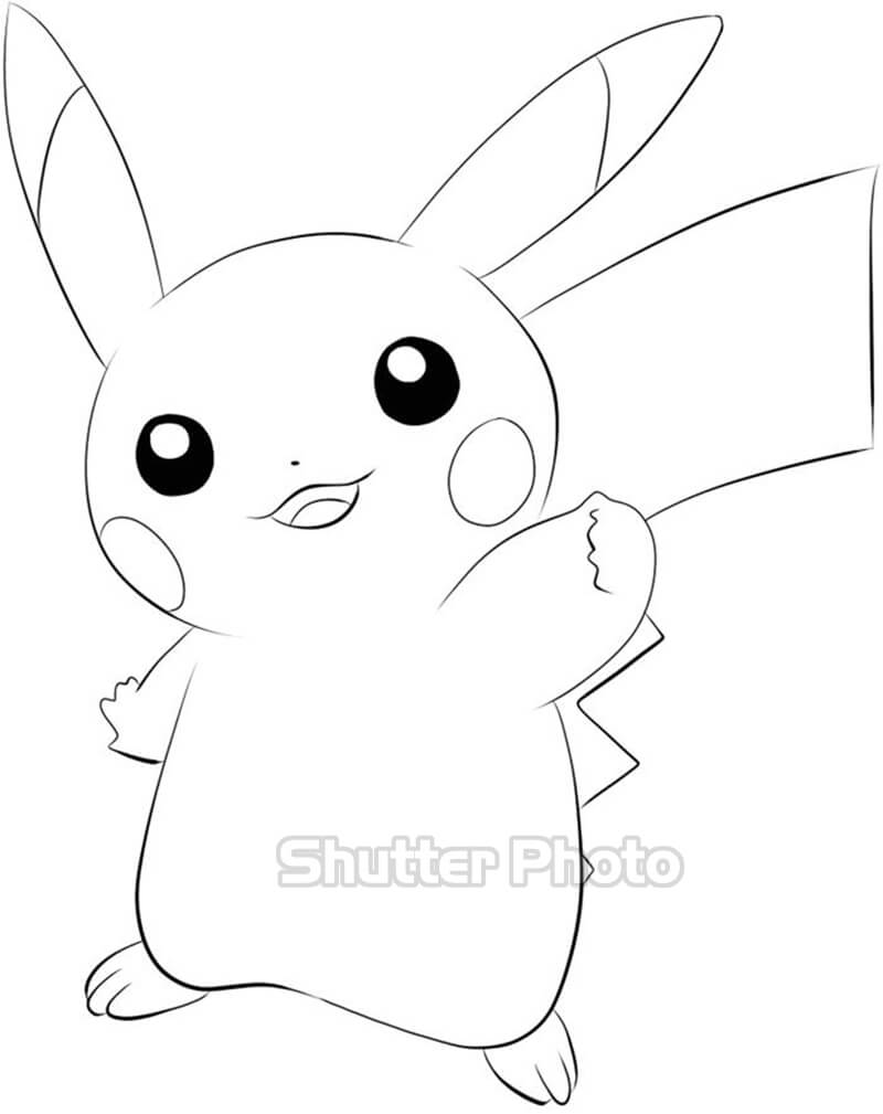 Những bức tranh tô màu pokemon ngộ nghĩnh nhất cho bé tập tô Update 03/2023