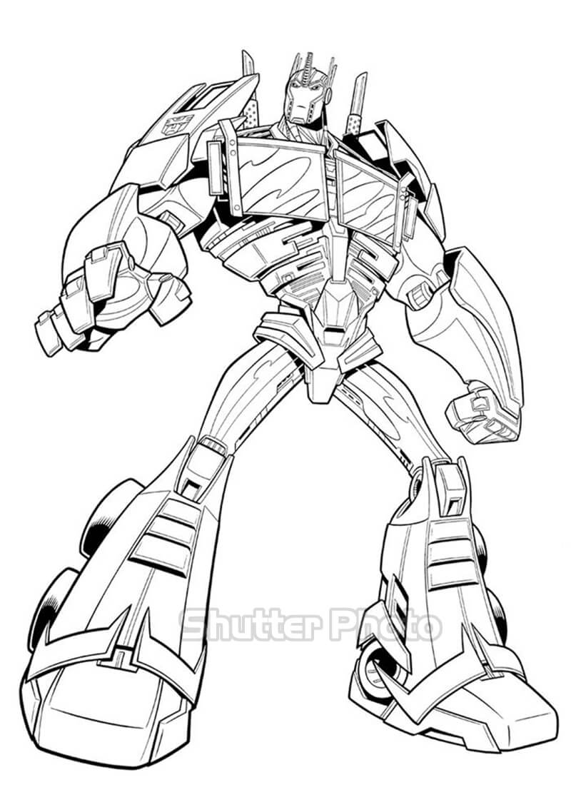 Mua Mô hình giấy Anime Game Robot Chibi Optimus Prime va Megatron  Tiki