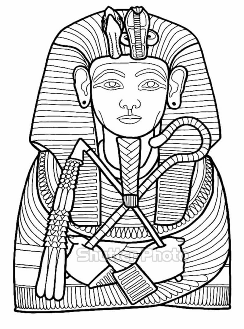 59 Tranh tô màu Nữ Hoàng Ai Cập xinh đẹp Update 2022 22