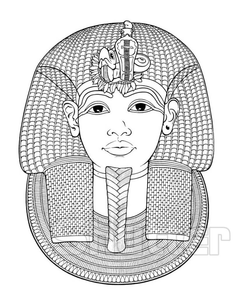 59 Tranh tô màu Nữ Hoàng Ai Cập xinh đẹp Update 2022 44