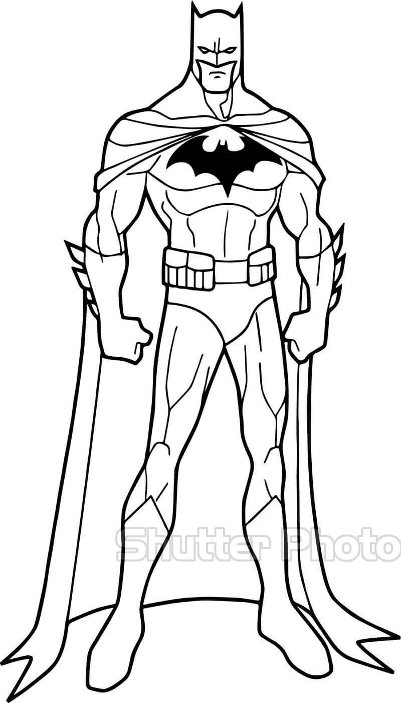 92 Tranh tô màu Batman cực chất dễ tải dễ in Update 2023