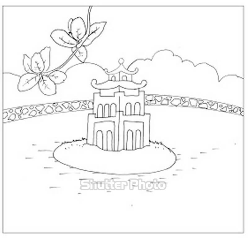 Tổng hợp 261 vẽ tháp rùa đơn giản tuyệt vời nhất  Tin Học Vui