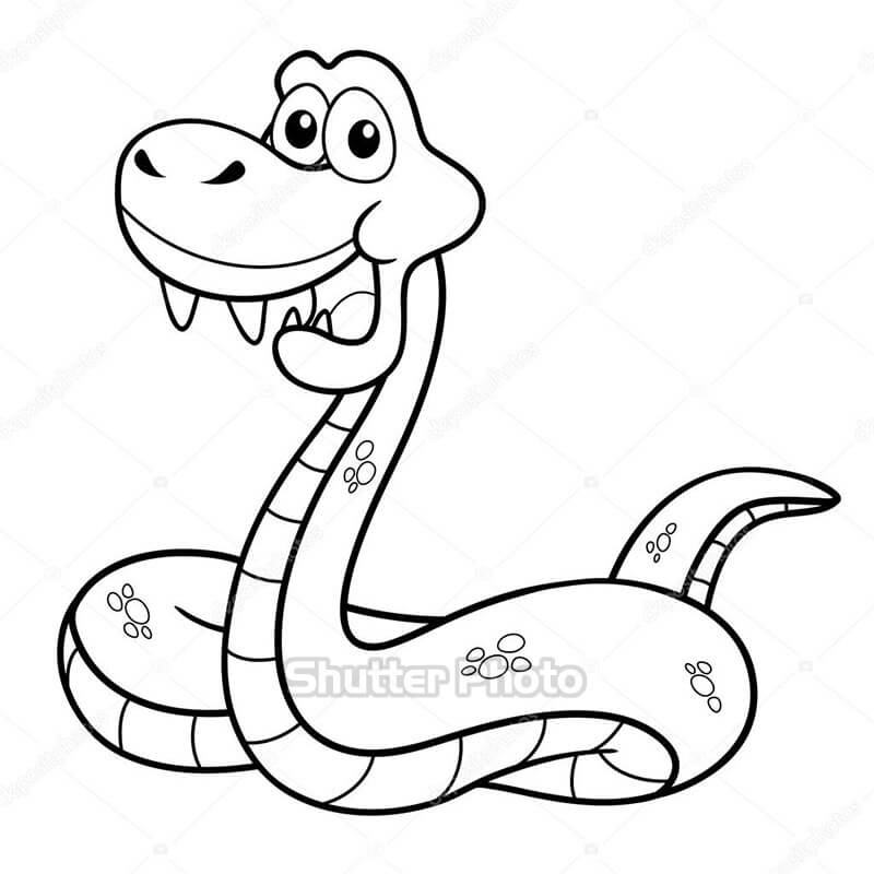 Cách vẽ con rắn đơn giản nhất cho bé Cách vẽ con rắn hổ mang  TRẦN HƯNG  ĐẠO