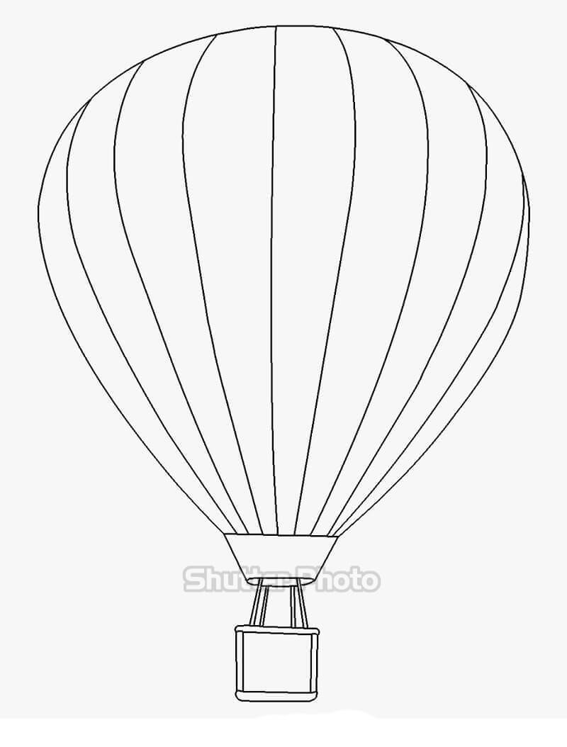 Bé xem và học cách vẽ một chiếc Khinh Khí Cầu đơn giản nhưng rất đẹp  How  to Draw Hot Air Balloon  YouTube