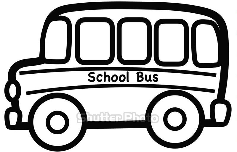 How to Draw a School Bus  drawing for Kids  vẽ xe buýt 2 tầng cho bé   YouTube