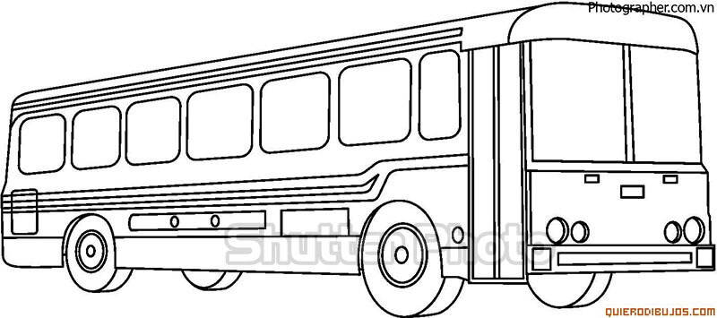 How to Draw a School Bus  drawing for Kids  vẽ xe buýt 2 tầng cho bé   YouTube