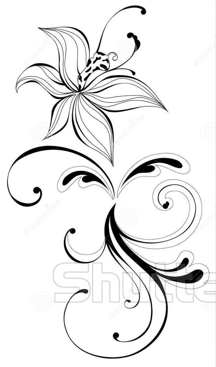 Vẽ hoa dây leo xinh đẹp trang trí trên giấy A4  Vẽ báo tường 2011 đoạt  giải  Decorate notebooks  YouTube