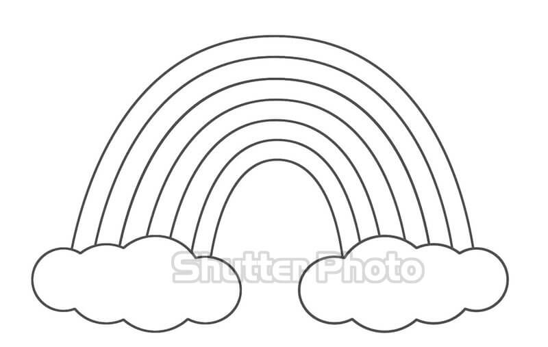 83+ Tranh Tô Màu Cầu Vồng Đẹp Lung Linh Cho Bé Update 2023
