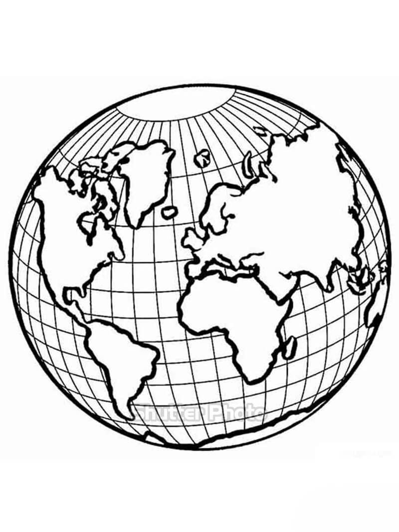 Xem hơn 48 ảnh về hình vẽ quả địa cầu - daotaonec