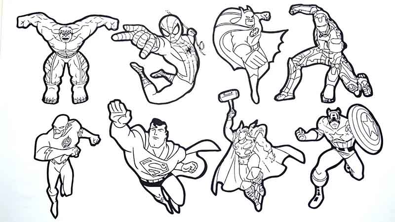 Xem hơn 100 ảnh về hình vẽ siêu anh hùng  daotaonec