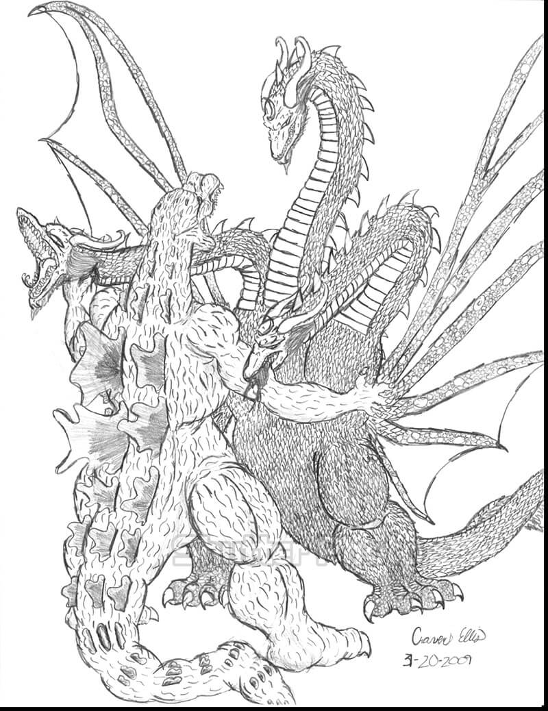 Nguồn gốc và sức mạnh của Rồng ba đầu King Ghidorah tranh ngôi Chúa tể với  Godzilla