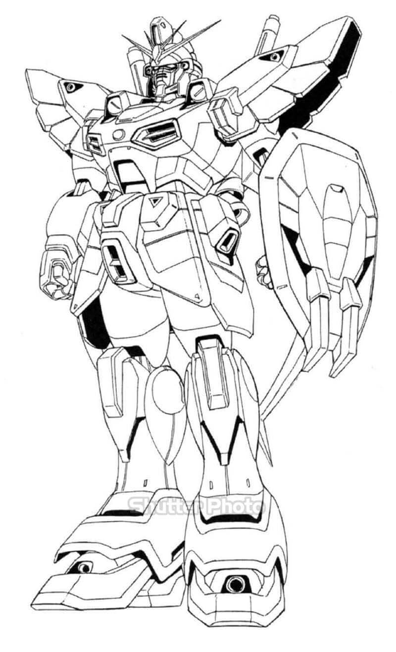 Der schönste und schönste Gundam-Roboter zum Ausmalen Update 02/2023