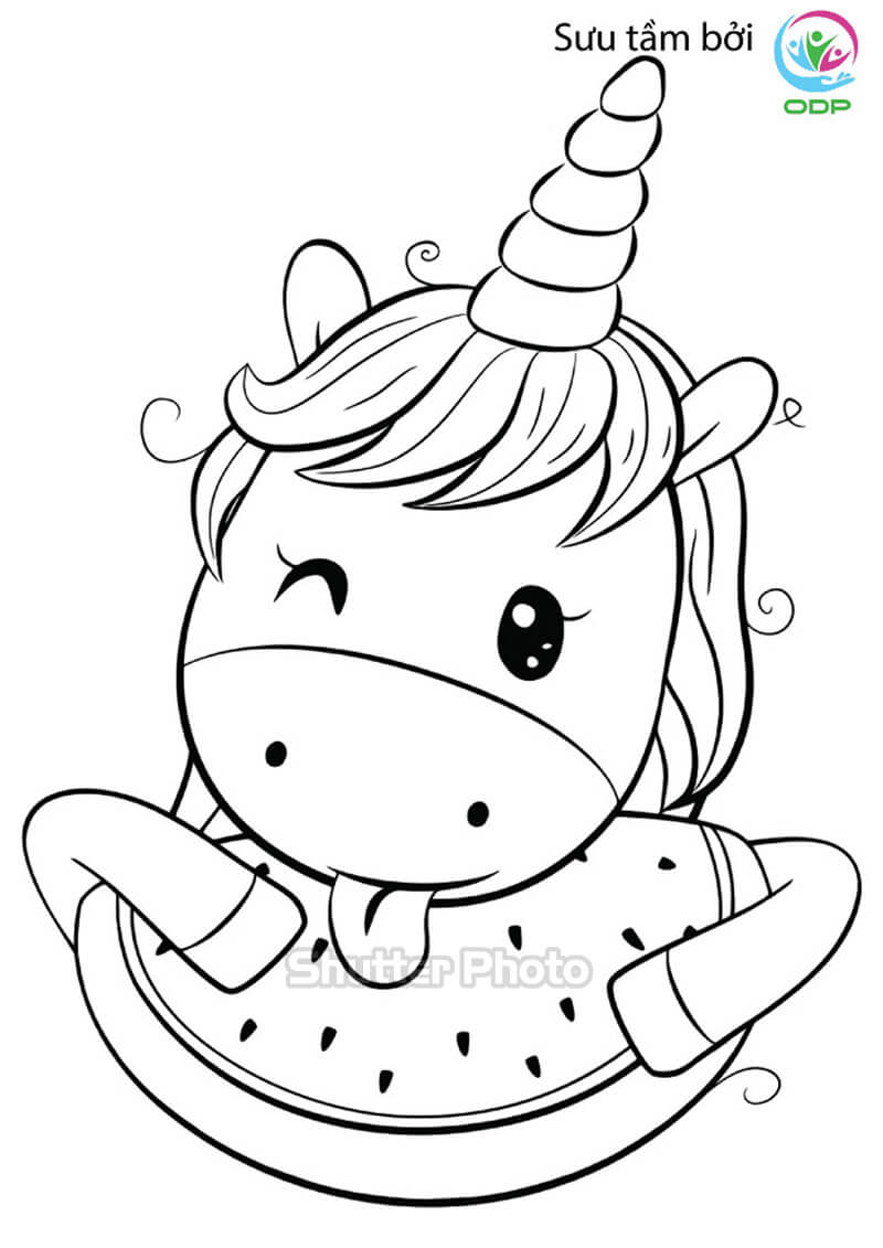 Hình ảnh Phong Cách Màu Nước Cartoon Cute Rainbow Unicorn PNG  Con Kỳ Lân  Màu Nước Chuỗi Hạt PNG miễn phí tải tập tin PSDComment và Vector