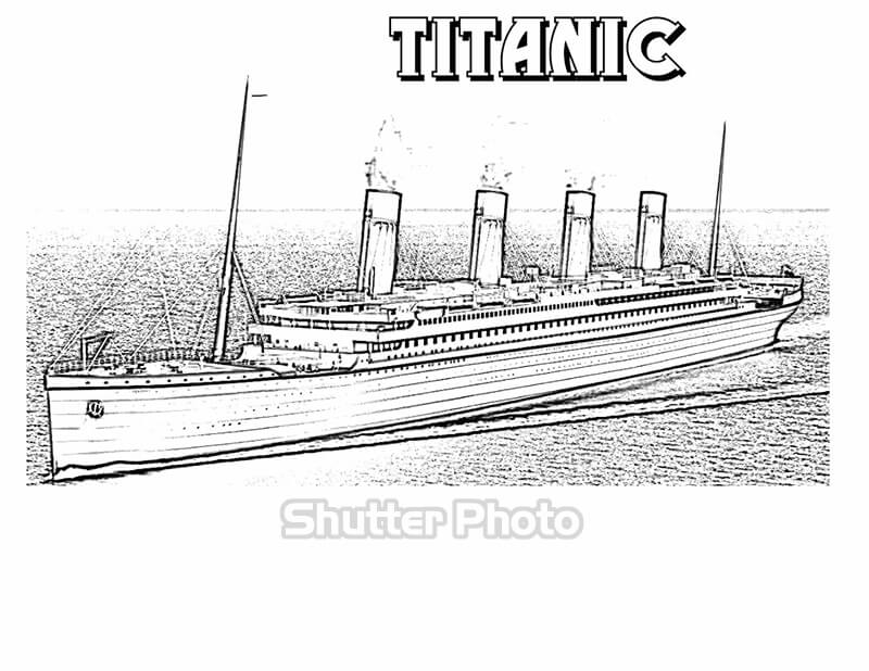 Top hơn 57 về tranh tô màu tàu titanic hay nhất  cdgdbentreeduvn