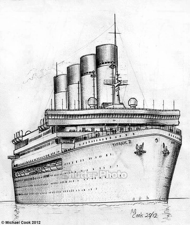 Tàu Titanic huyền thoại bị đắm vì lửa cháy 1000 độ
