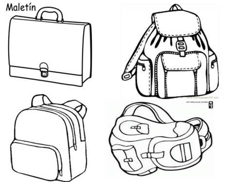 Cách vẽ tranh và tô màu CẶP SÁCH CHO BÉ ĐI HỌC  How to Draw a Backpack  VẼ  TRANH TÔ MÀU CHO BÉ  YouTube
